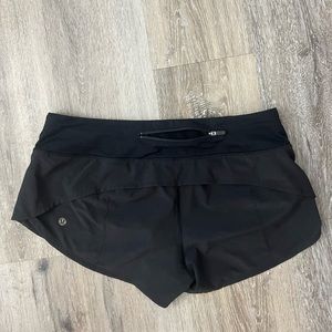 Lululemon Black Speed Up Shorts